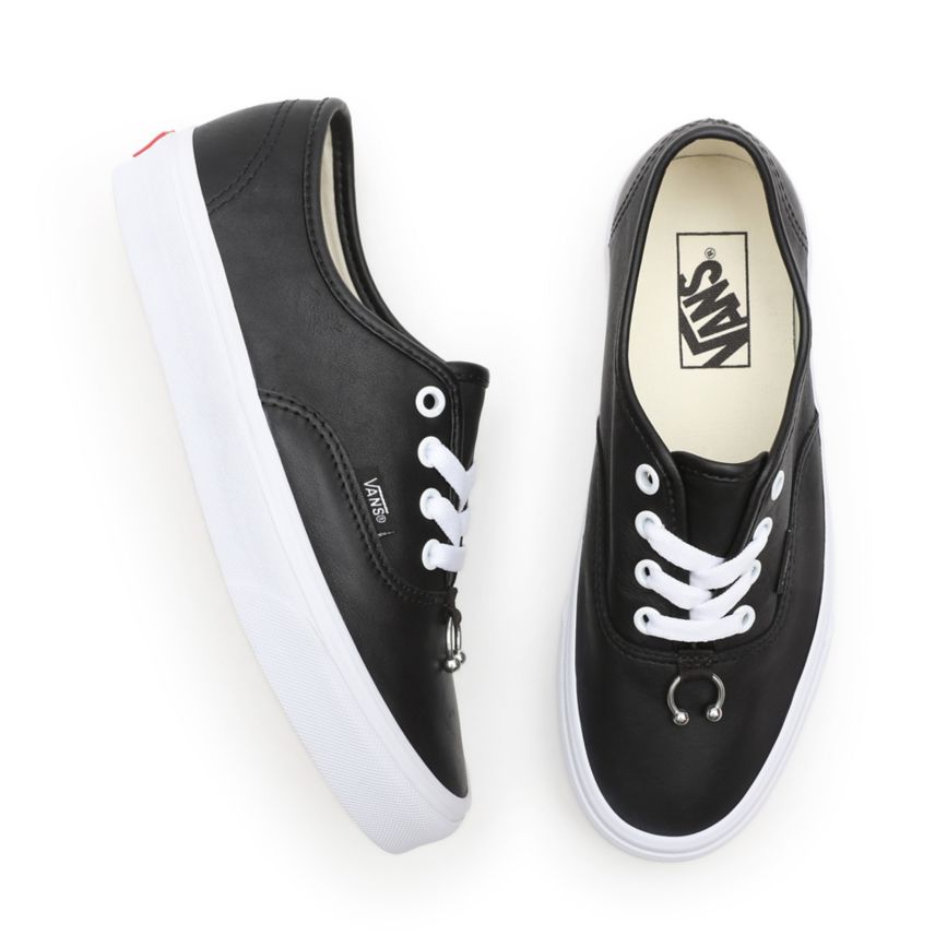Tenis Bajas Vans Piercing Authentic Mujer Negras | VN419Q5TN19