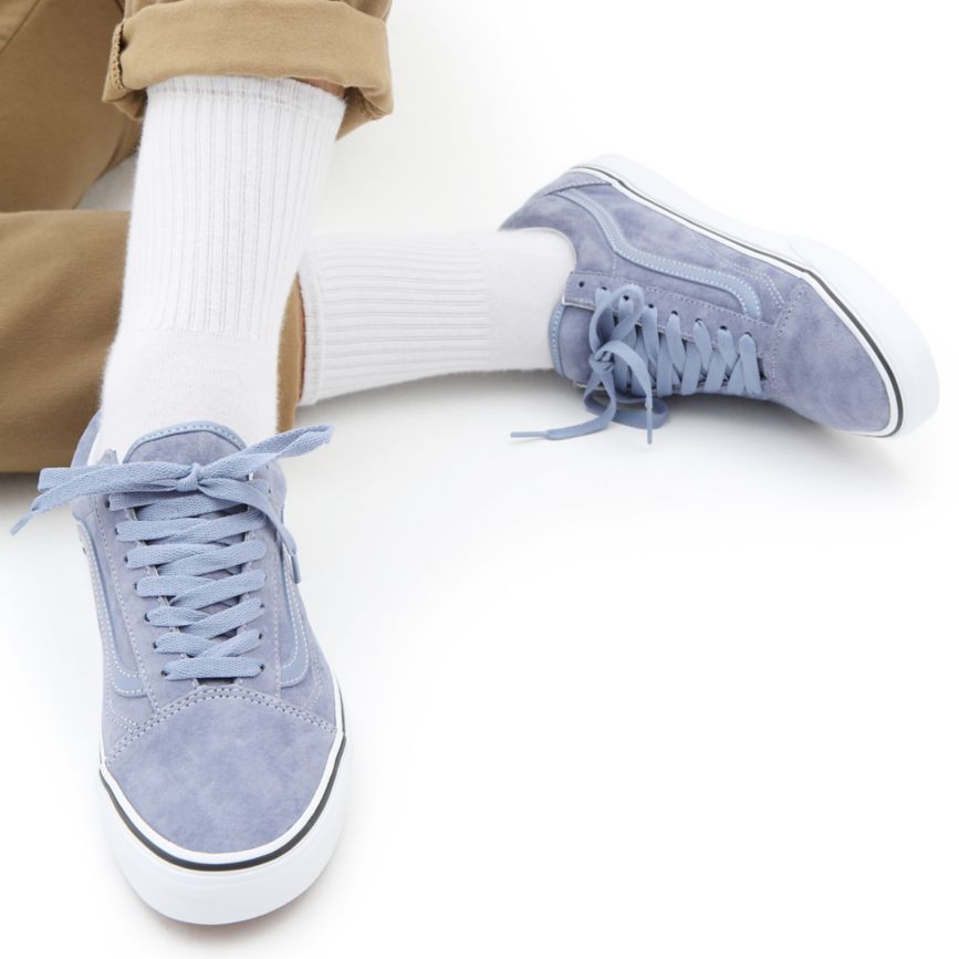 Tenis Bajas Vans Pig Suede Old Skool Hombre Lavanda | VN880A3TW04