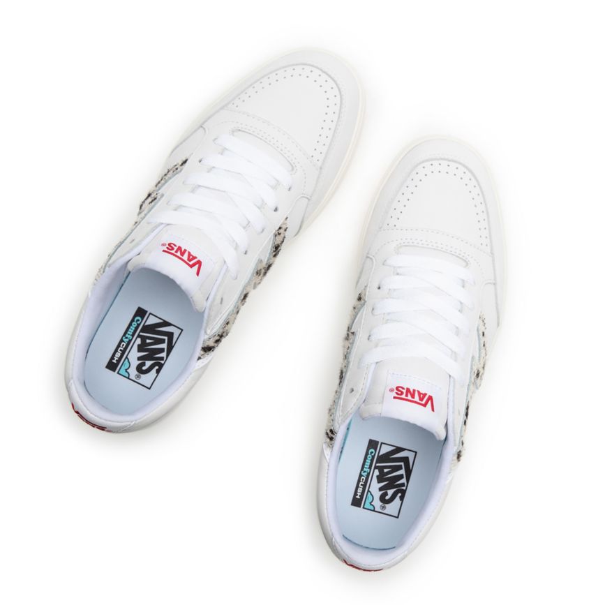 Tenis Bajas Vans Pony Lowland CC Mujer Blancas | VN429B8YR45