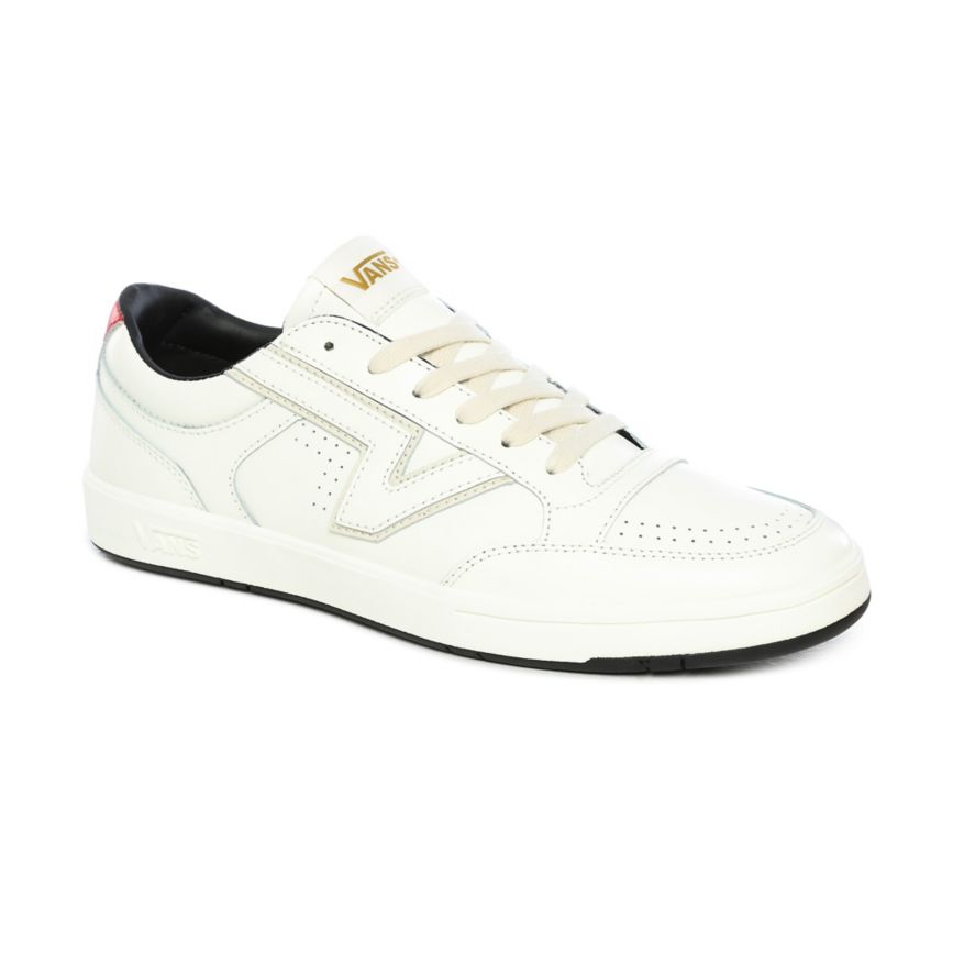 Tenis Bajas Vans Premium Lowland ComfyCush Mujer Blancas | VN930L0VB81