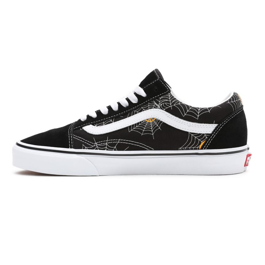 Tenis Bajas Vans Printed Old Skool Hombre Negras | VN380R6BG84