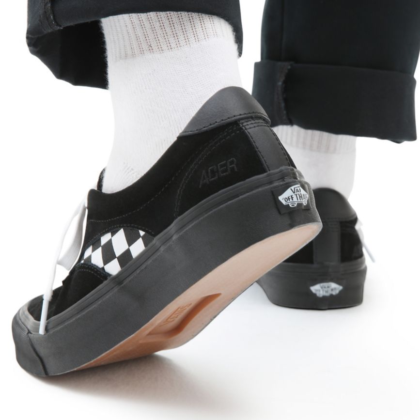 Tenis Bajas Vans Seasonal Build Acer NI Hombre Negras | VN420T1JA54