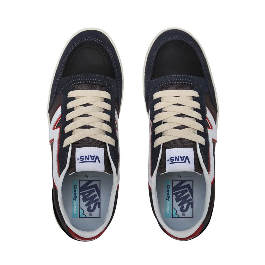 Tenis Bajas Vans Serio Colección Lowland CC Hombre Negras | VN491E5CW56