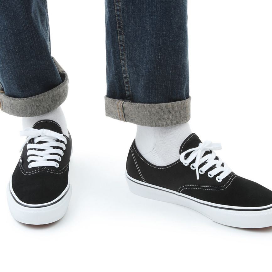 Tenis Bajas Vans Skate Authentic Mujer Negras | VN611D4BX22