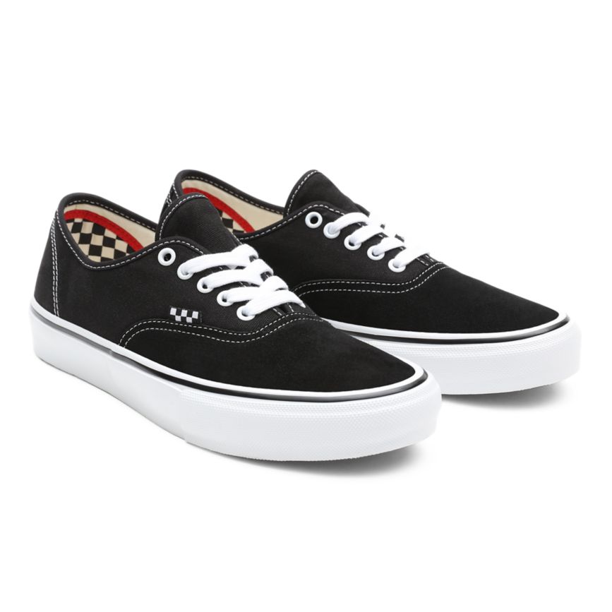 Tenis Bajas Vans Skate Authentic Mujer Negras | VN611D4BX22