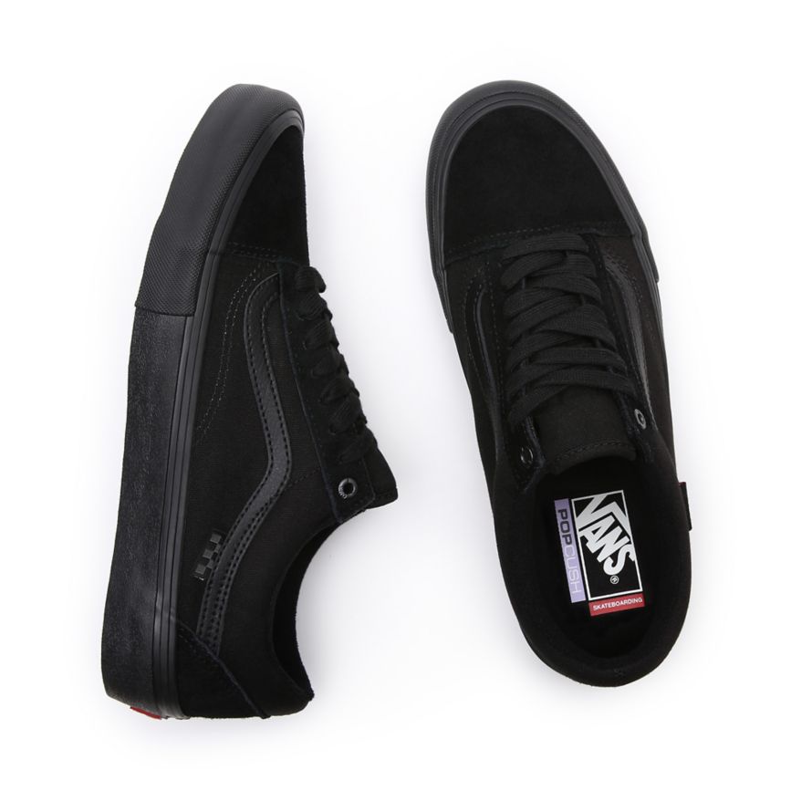 Tenis Bajas Vans Skate Old Skool Hombre Negras | VN484J6MG07
