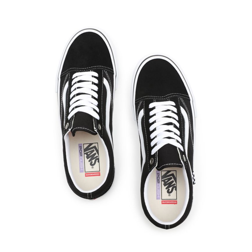 Tenis Bajas Vans Skate Old Skool Hombre Negras | VN937X8GF32