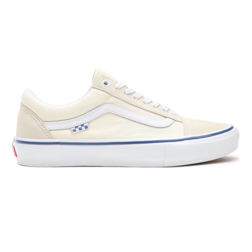 Tenis Bajas Vans Skate Old Skool Mujer Blancas | VN427O9MD75