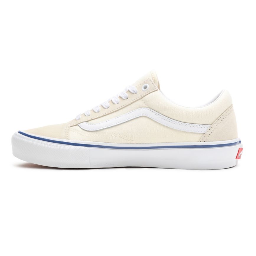Tenis Bajas Vans Skate Old Skool Mujer Blancas | VN427O9MD75