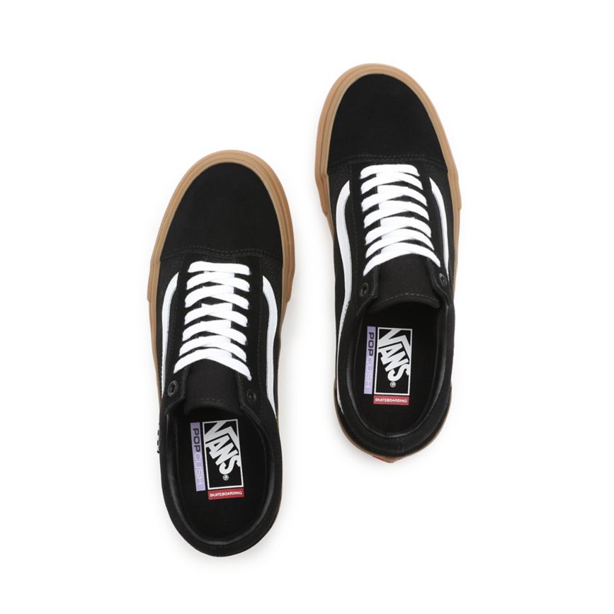 Tenis Bajas Vans Skate Old Skool Mujer Negras | VN170P7DQ93