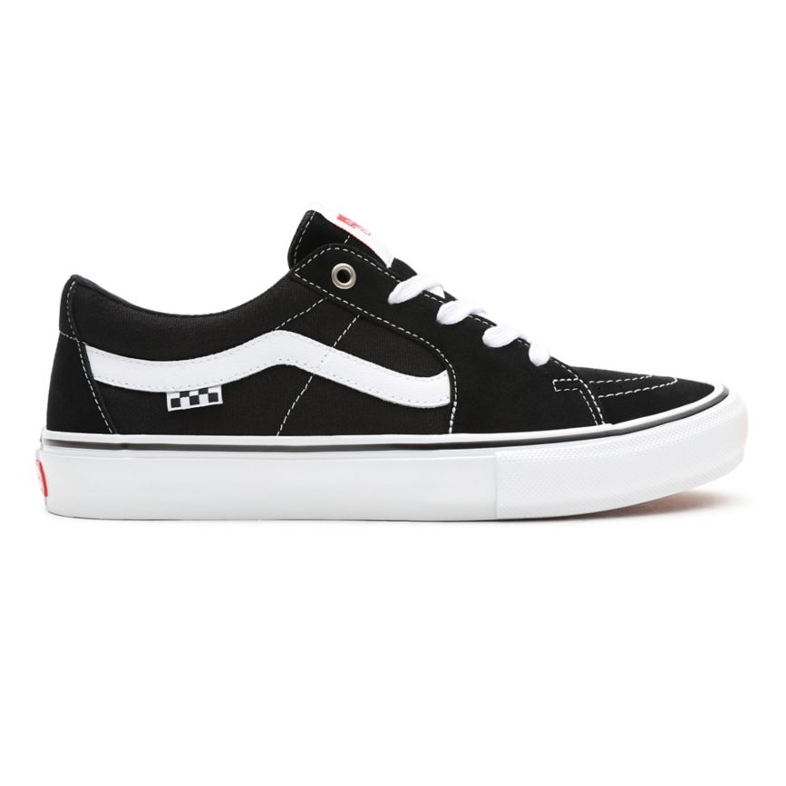 Tenis Bajas Vans Skate SK8-Low Hombre Negras | VN266A5WC10