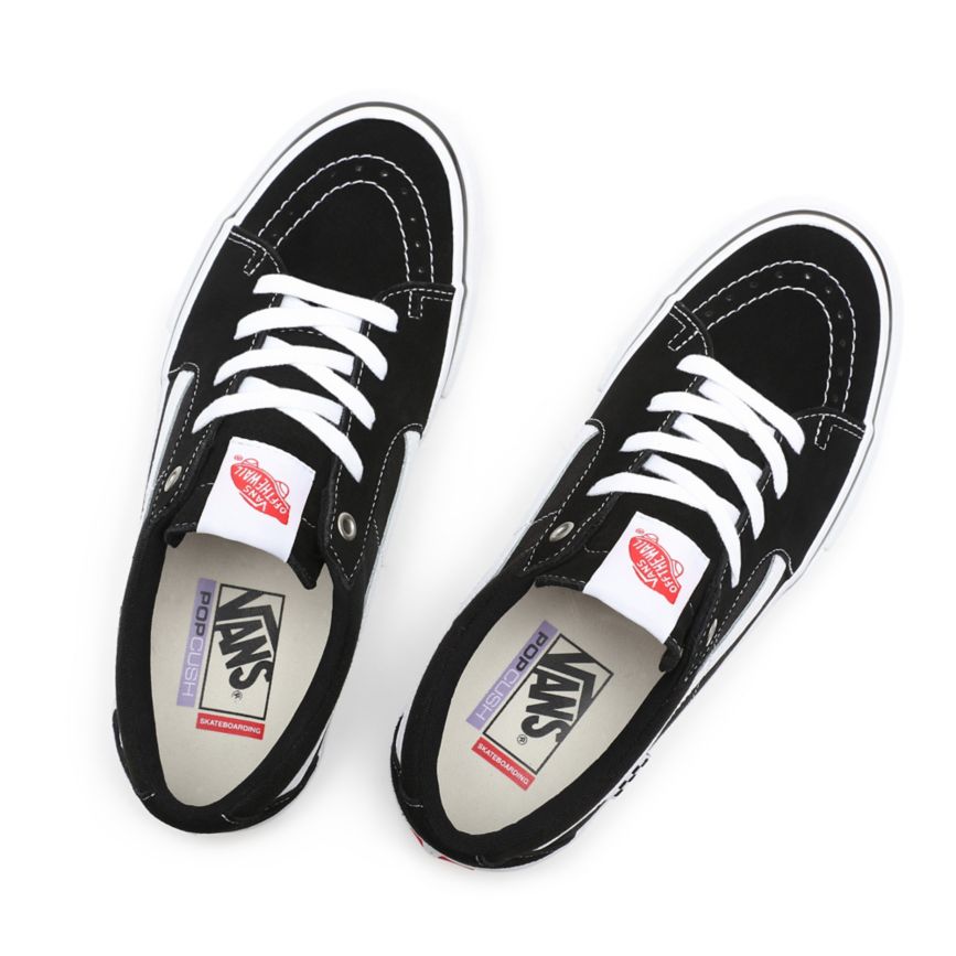 Tenis Bajas Vans Skate SK8-Low Mujer Negras | VN151L5TY71