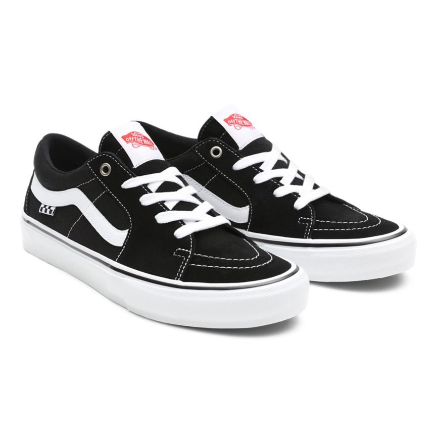 Tenis Bajas Vans Skate SK8-Low Mujer Negras | VN151L5TY71