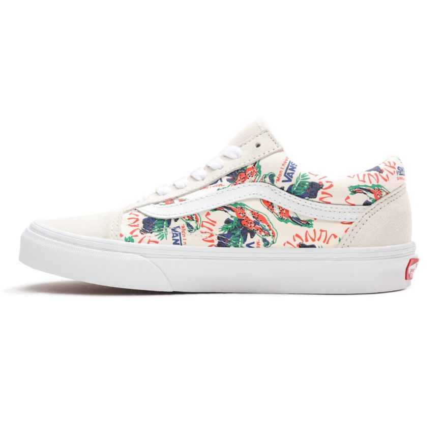 Tenis Bajas Vans Spring Daze Old Skool Hombre Blancas | VN947C8GV97