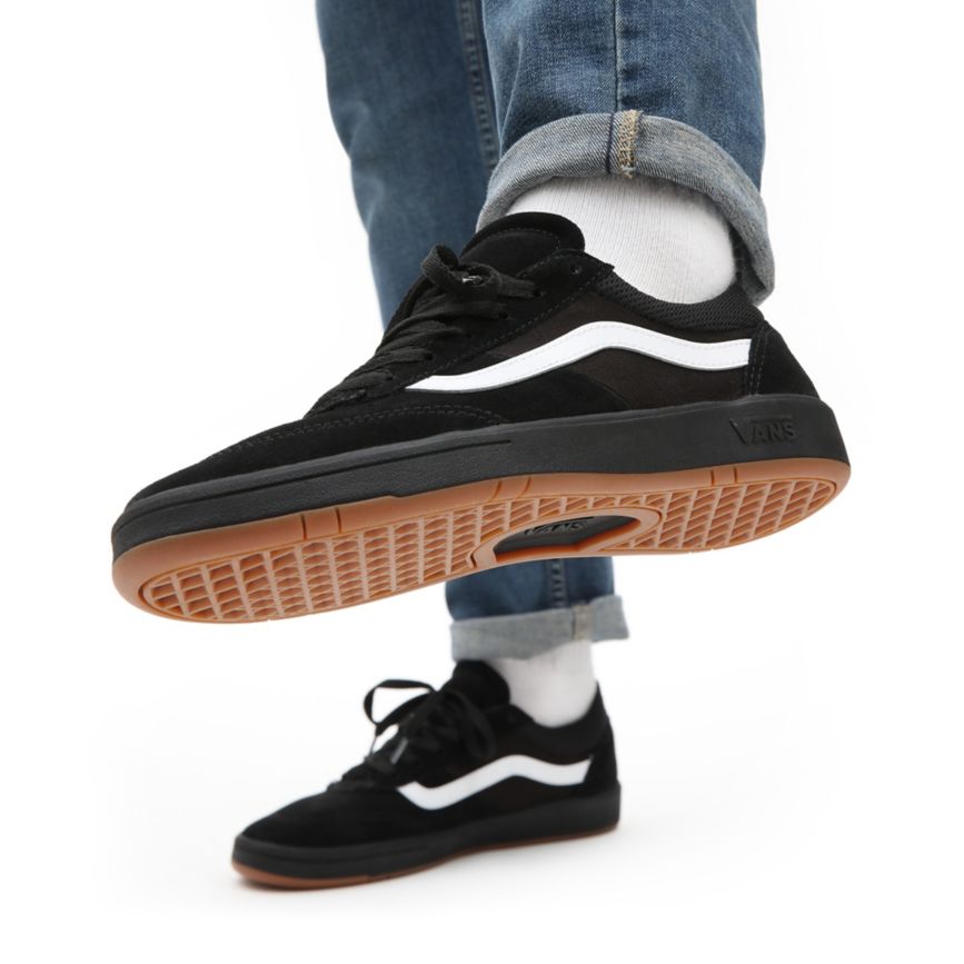 Tenis Bajas Vans Staple Cruze ComfyCush Hombre Negras | VN960M0LC24