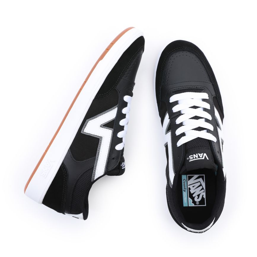 Tenis Bajas Vans Staple Lowland ComfyCush Mujer Negras | VN559H6HV16