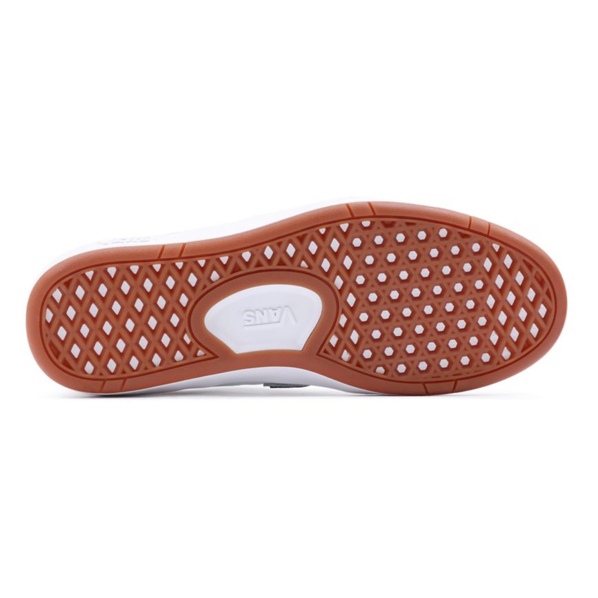 Tenis Bajas Vans Staple Lowland ComfyCush Mujer Blancas | VN852U0JC62