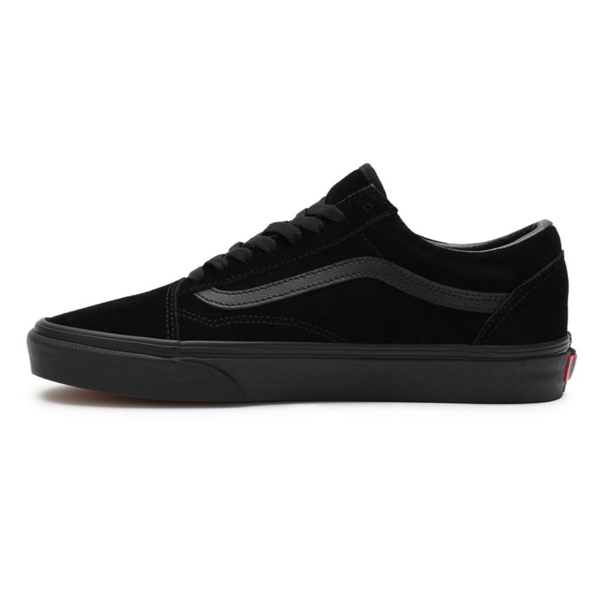 Tenis Bajas Vans Suede Old Skool Hombre Negras | VN434Z4XH81