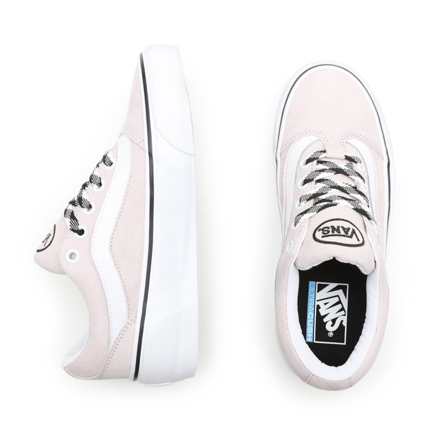 Tenis Bajas Vans Suede Shape NI Mujer Rosas | VN426I4IA41