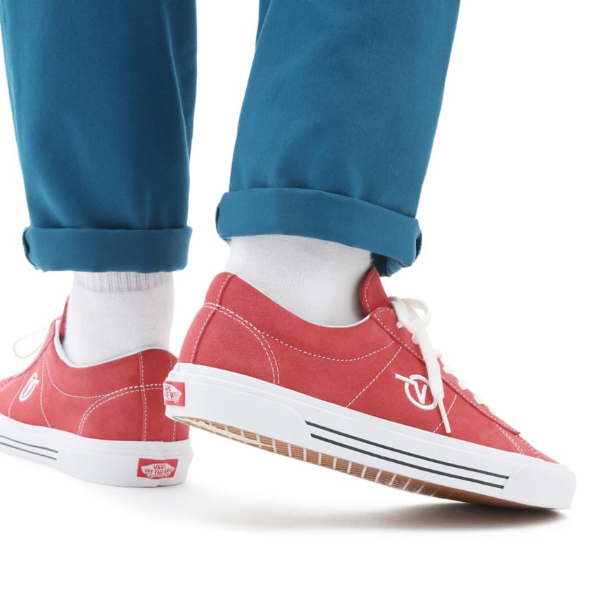 Tenis Bajas Vans Suede Sid Hombre Blancas | VN577M7DP21