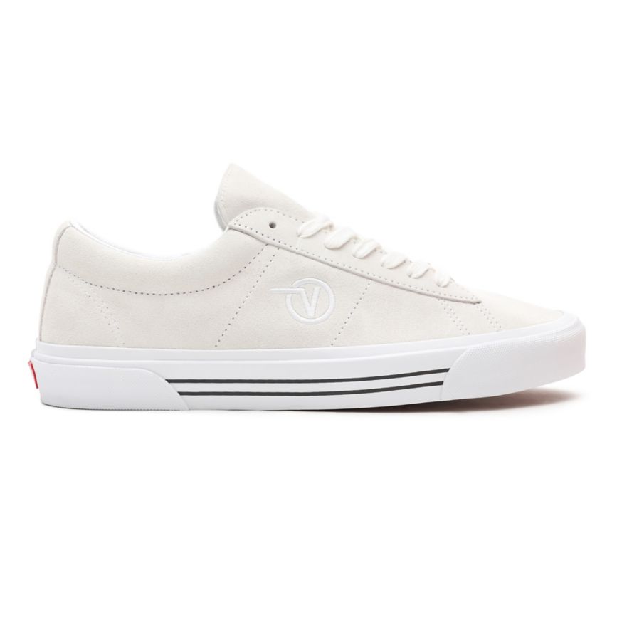 Tenis Bajas Vans Suede Sid Hombre Blancas | VN792X4RR51
