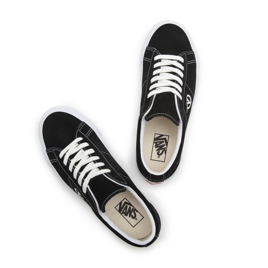 Tenis Bajas Vans Suede Sid Hombre Negras | VN153I2UR03