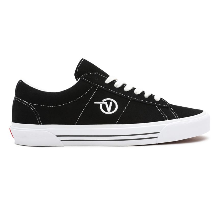 Tenis Bajas Vans Suede Sid Hombre Negras | VN153I2UR03
