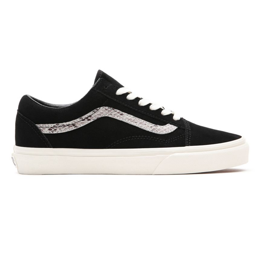 Tenis Bajas Vans Suede Snake Old Skool Mujer Negras | VN775C5RE42