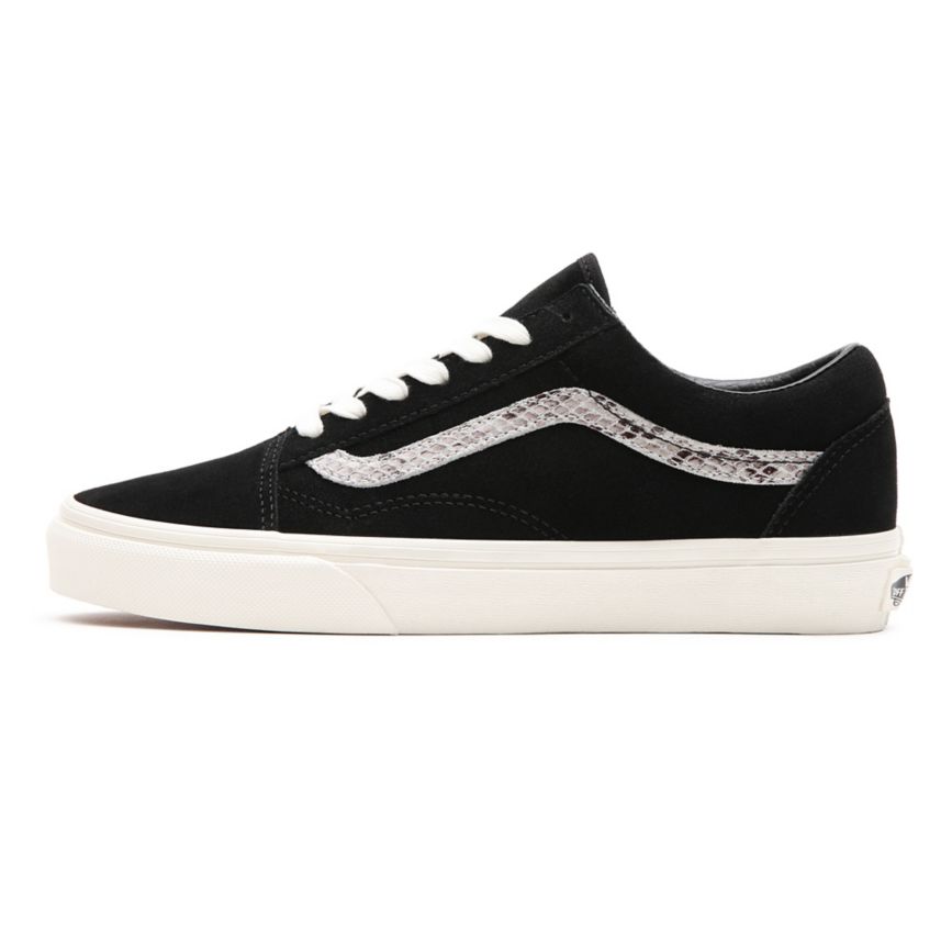 Tenis Bajas Vans Suede Snake Old Skool Mujer Negras | VN775C5RE42