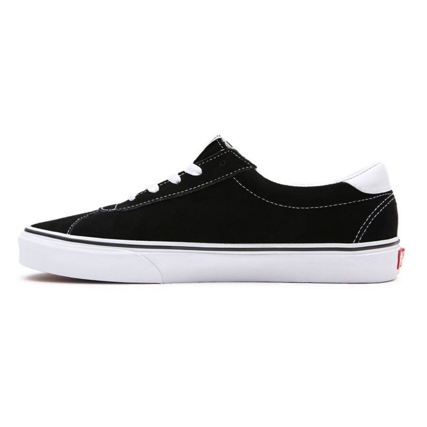 Tenis Bajas Vans Suede Sport Hombre Negras | VN663R7UZ54