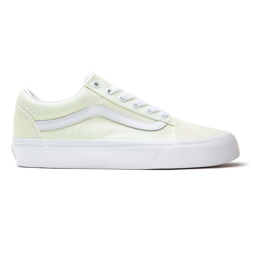 Tenis Bajas Vans UV Glitter Old Skool Mujer Blancas | VN232P5WQ97