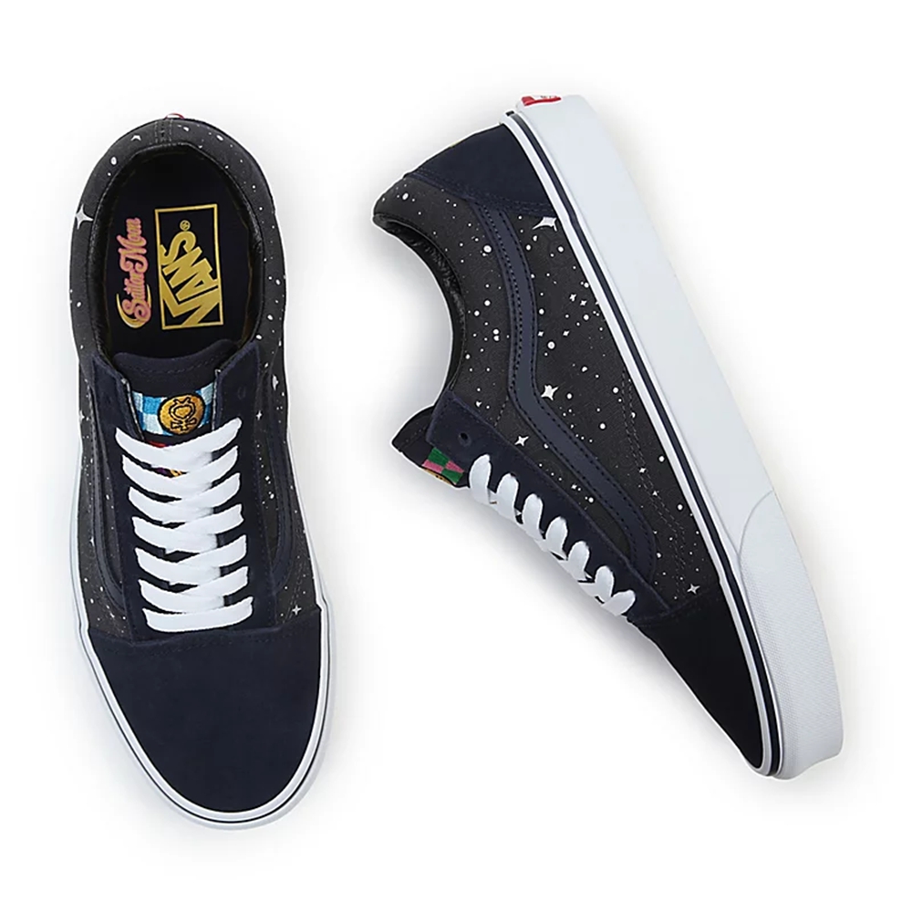 Tenis Bajas Vans X Pretty Guardian Sailor Moon Old Skool Mujer Azul Marino | VN049K3JH86