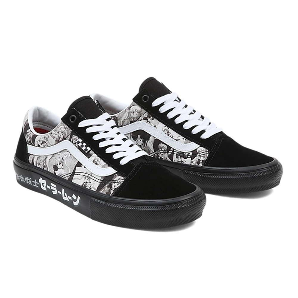 Tenis Bajas Vans X Pretty Guardian Sailor Moon Skate Old Skool Hombre Negras | VN788X4BZ86