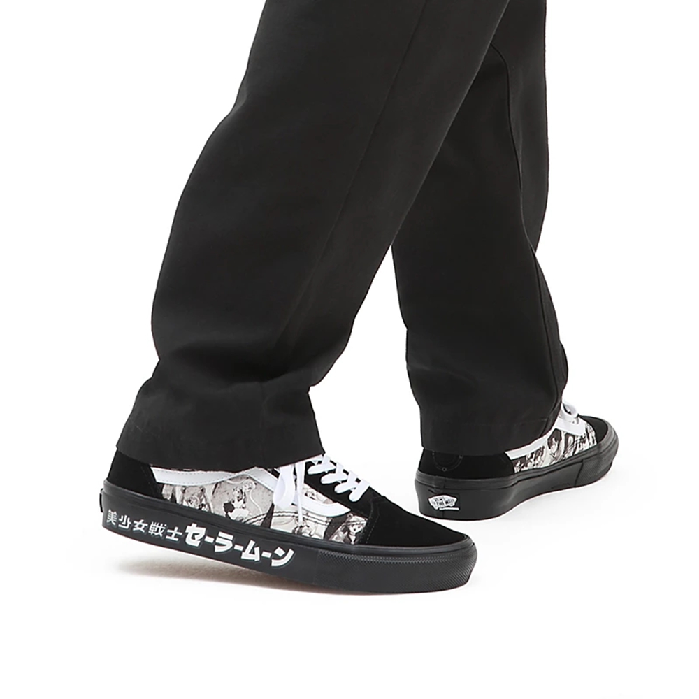 Tenis Bajas Vans X Pretty Guardian Sailor Moon Skate Old Skool Hombre Negras | VN788X4BZ86
