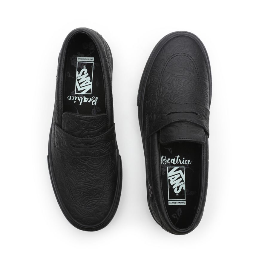 Tenis Skate Vans Beatrice Domond Style 53 Hombre Negras | VN275E5IQ65