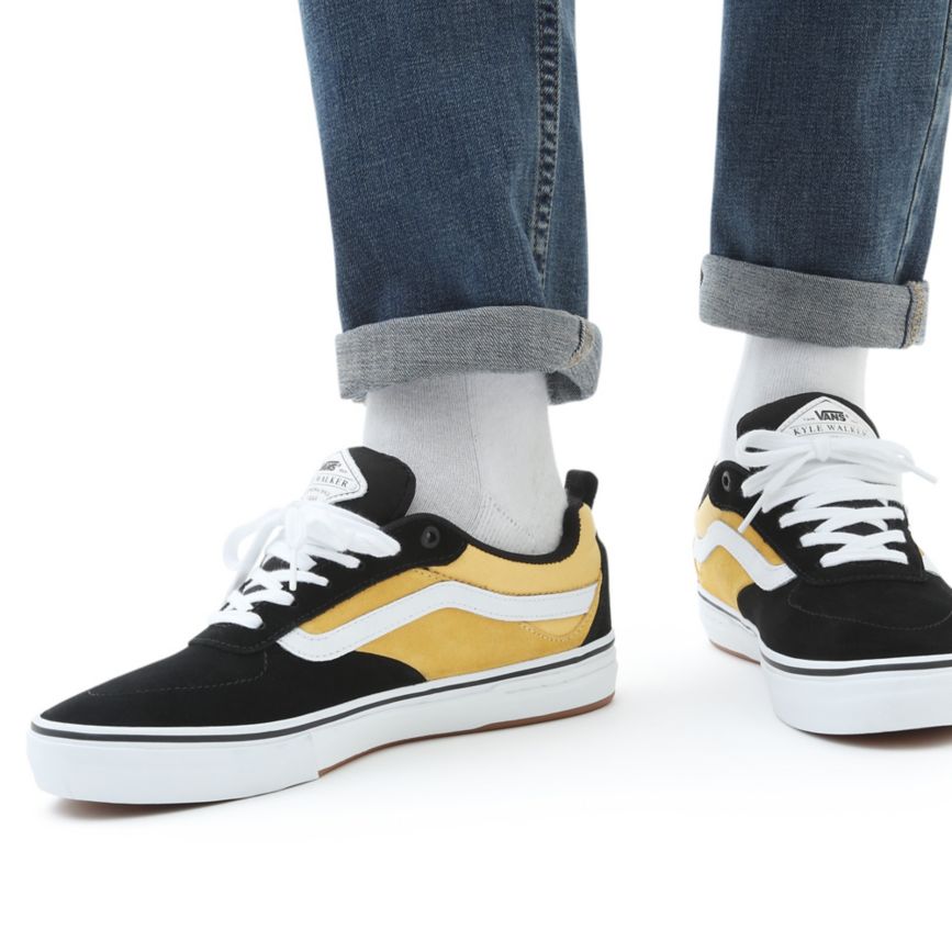 Tenis Skate Vans Kyle Walker Pro Hombre Negras | VN735D7ZG06