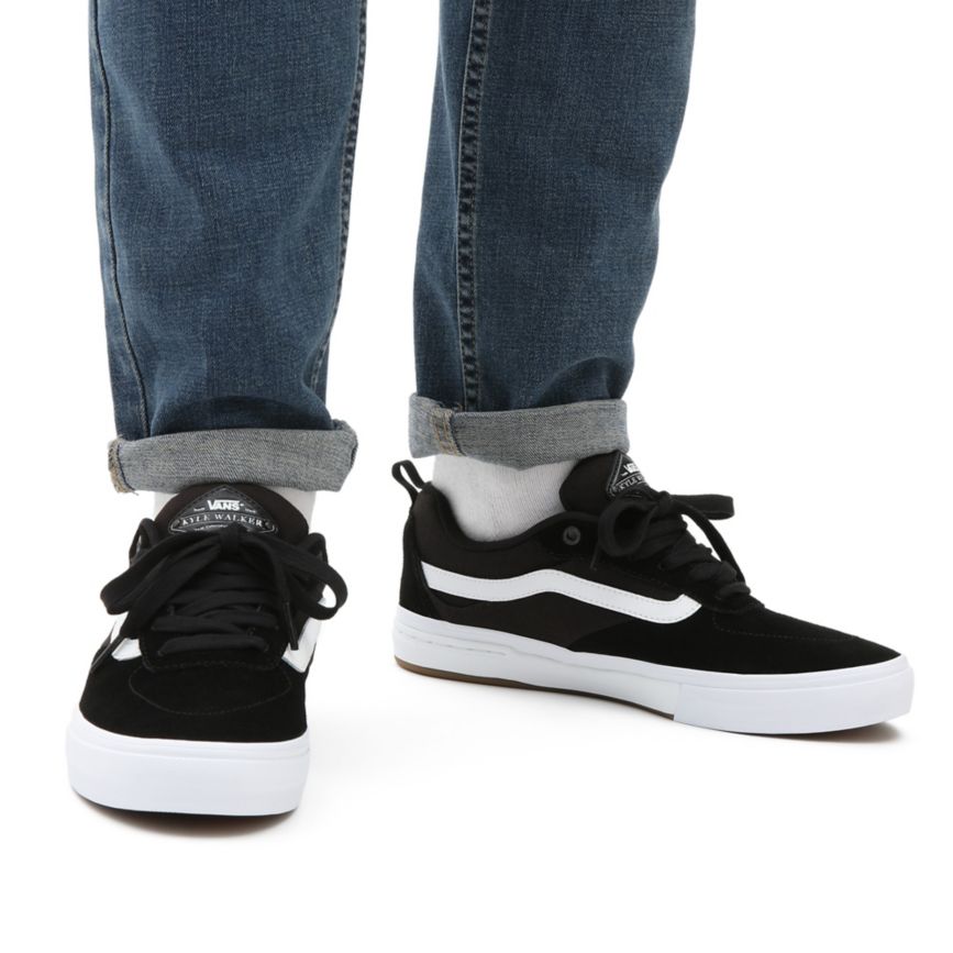 Tenis Skate Vans Kyle Walker Pro Hombre Negras | VN836V9HJ60
