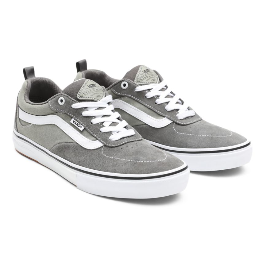 Tenis Skate Vans Kyle Walker Pro Mujer Gris | VN474K4YR76