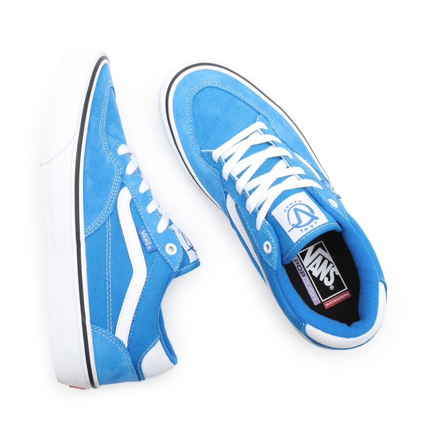 Tenis Skate Vans Rowan Pro Hombre Azules | VN741A2FI87
