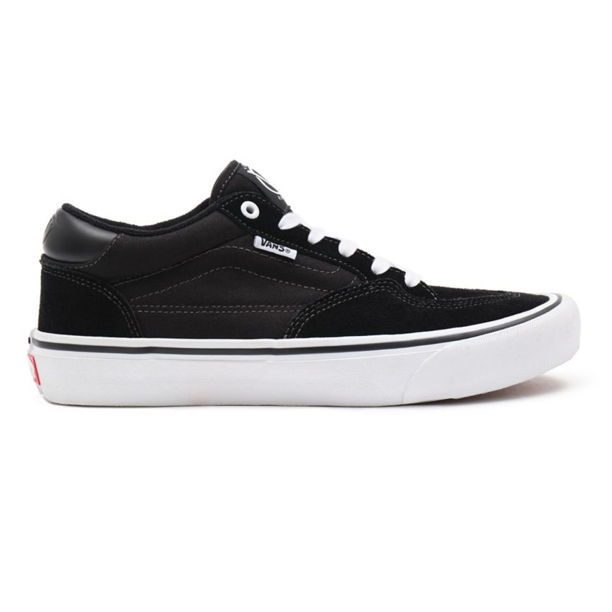 Tenis Skate Vans Rowan Pro Hombre Negras | VN942D7DZ37