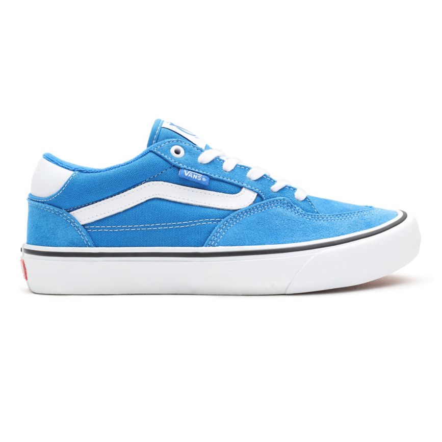 Tenis Skate Vans Rowan Pro Mujer Azules | VN763P0PT04