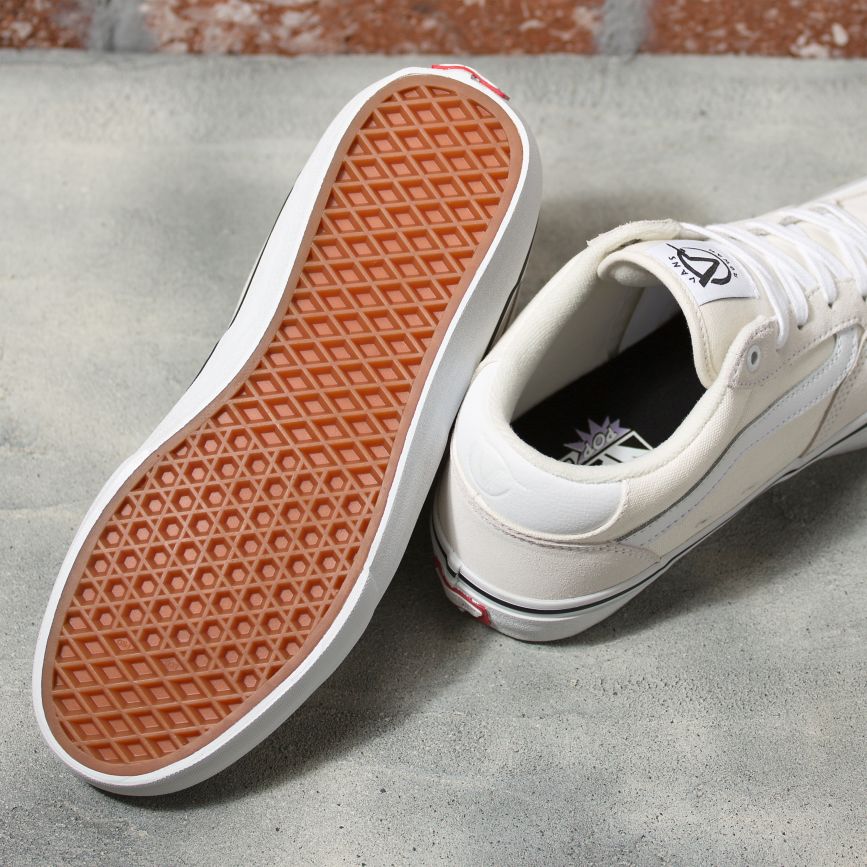 Tenis Skate Vans Rowan Pro Mujer Blancas | VN294N3VF92