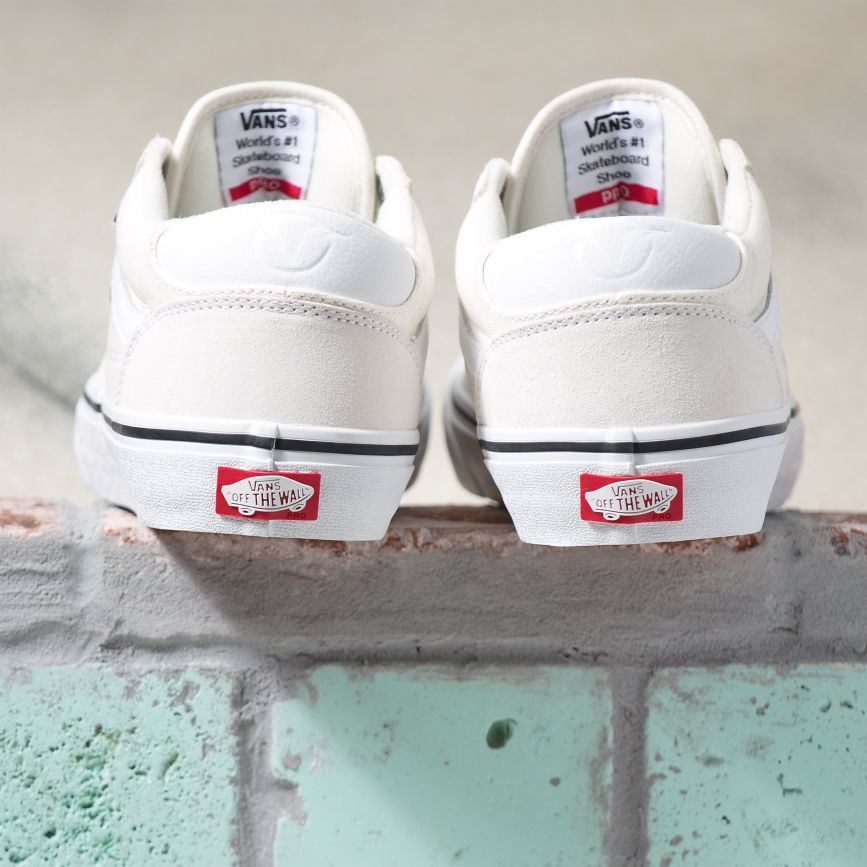 Tenis Skate Vans Rowan Pro Mujer Blancas | VN294N3VF92