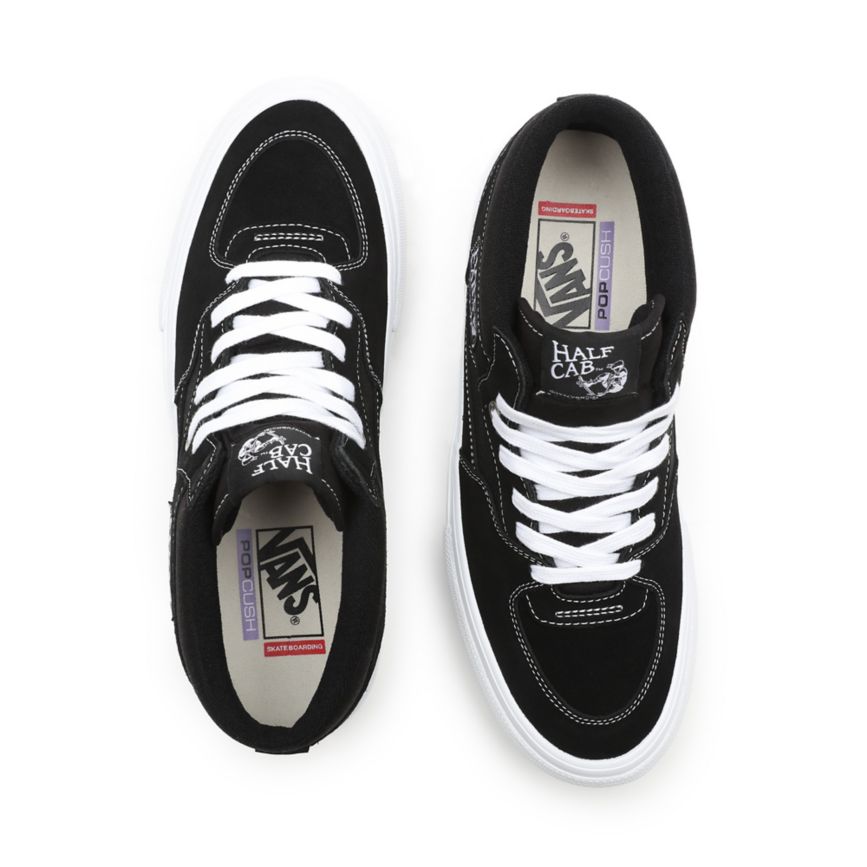 Tenis Skate Vans Skate Half Cab Hombre Negras | VN163O0YN65