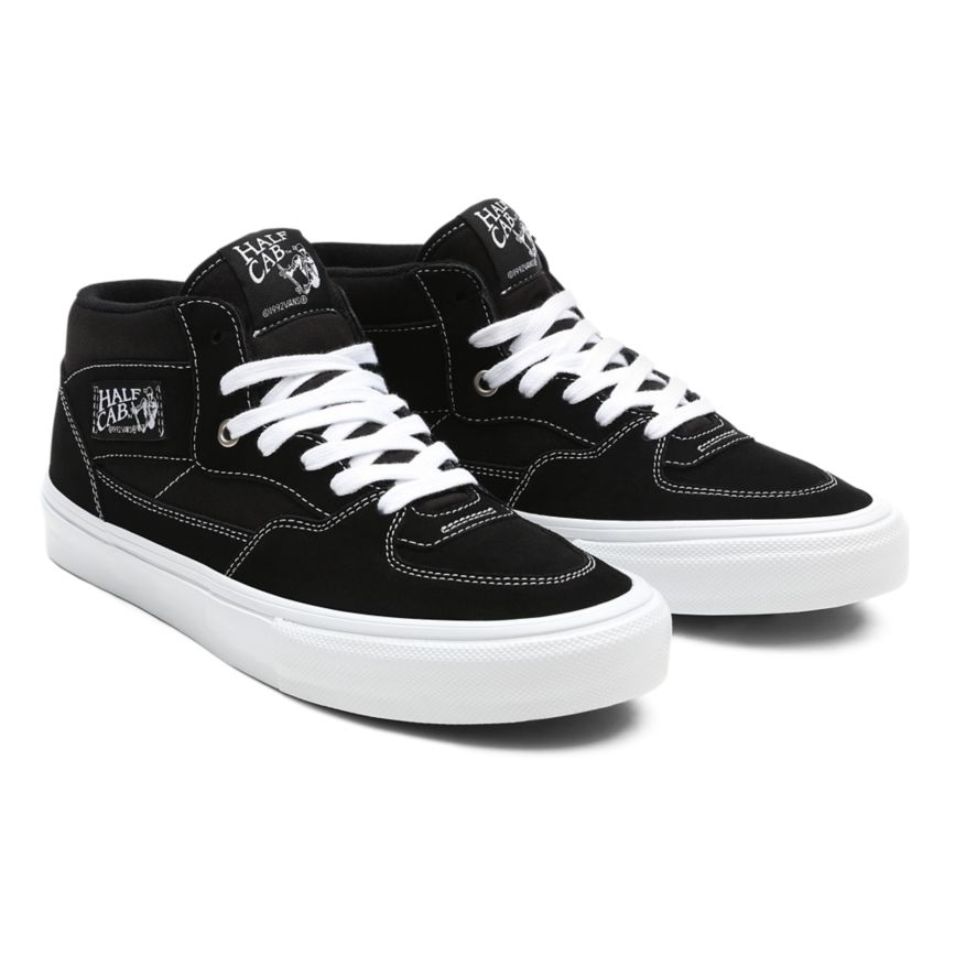 Tenis Skate Vans Skate Half Cab Hombre Negras | VN163O0YN65