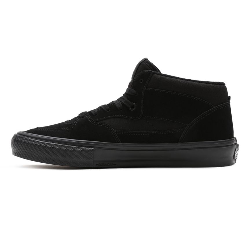Tenis Skate Vans Skate Half Cab Mujer Negras | VN375U3QQ30
