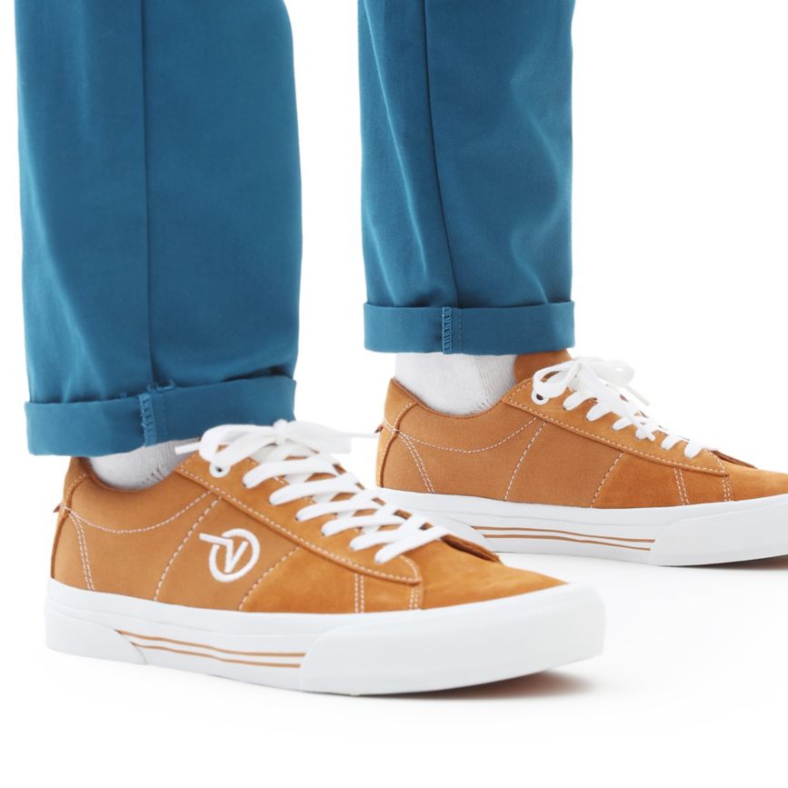 Tenis Skate Vans Skate Sid Hombre Blancas | VN370A1FS29