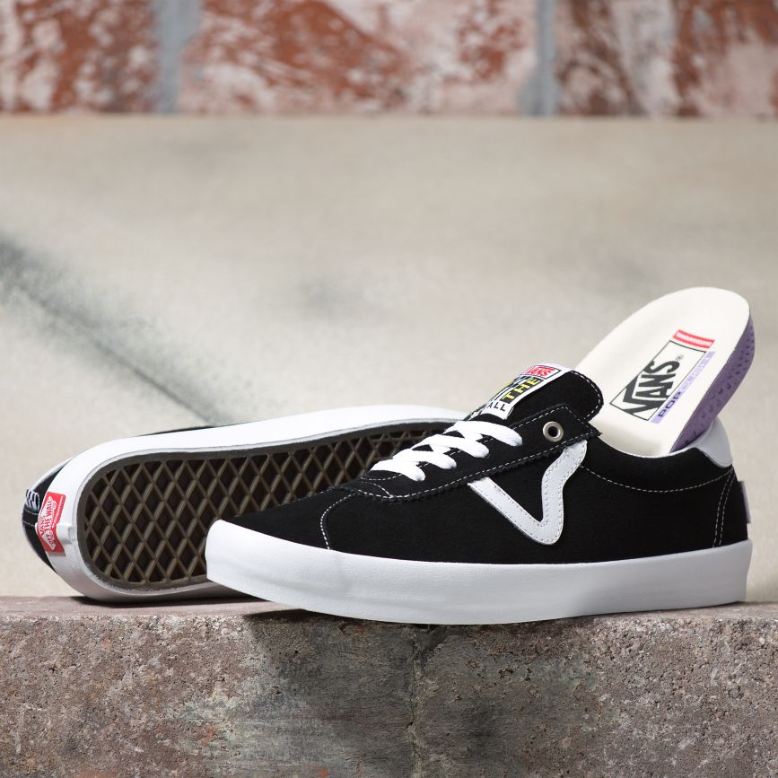 Tenis Skate Vans Skate Sport Mujer Negras | VN014U0KU45