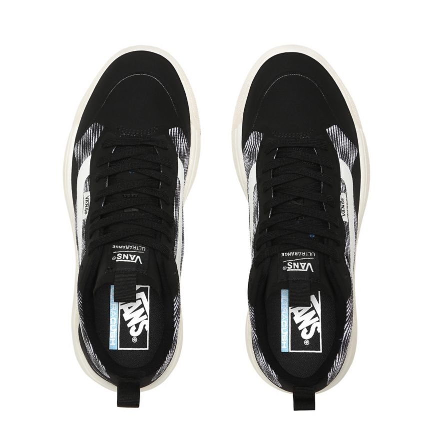 Tenis Ultrarange Vans Blur Checker UltraRange EXO Hombre Negras | VN860B7AO10