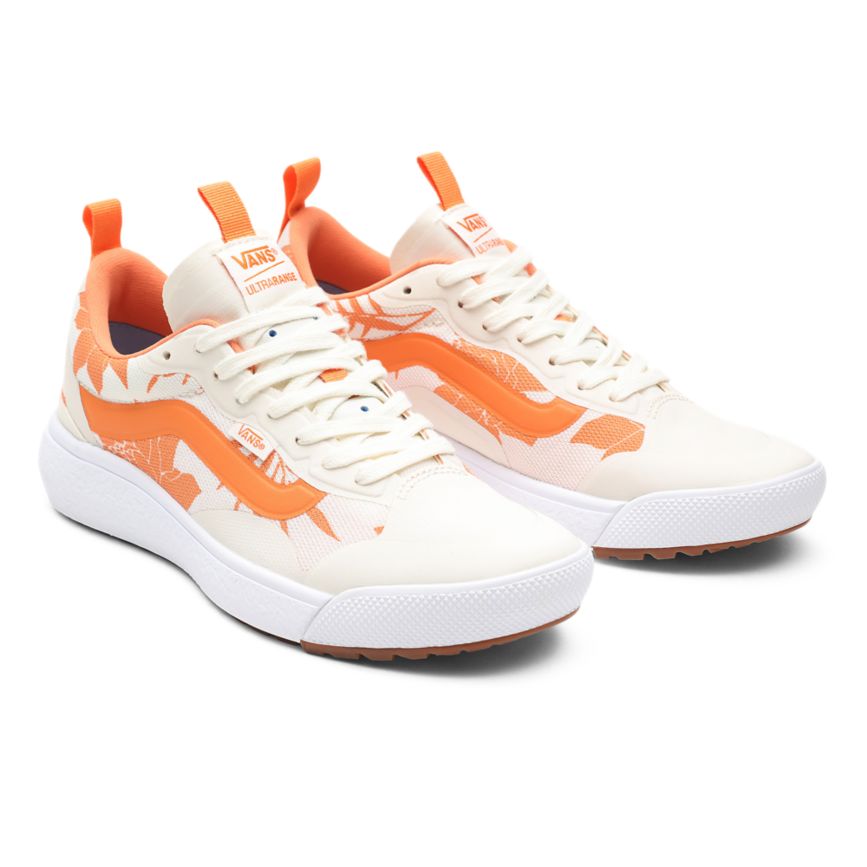 Tenis Ultrarange Vans Island Floral UltraRange EXO Hombre Naranjas | VN474C8CP95